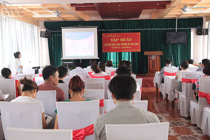 Tổ chức phổ biến, tập huấn thống kê du lịch tại Hà Giang